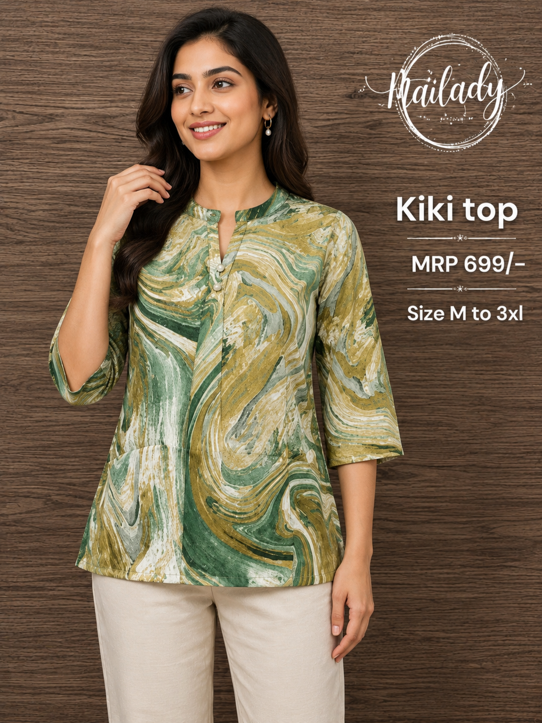 Kiki top in Green