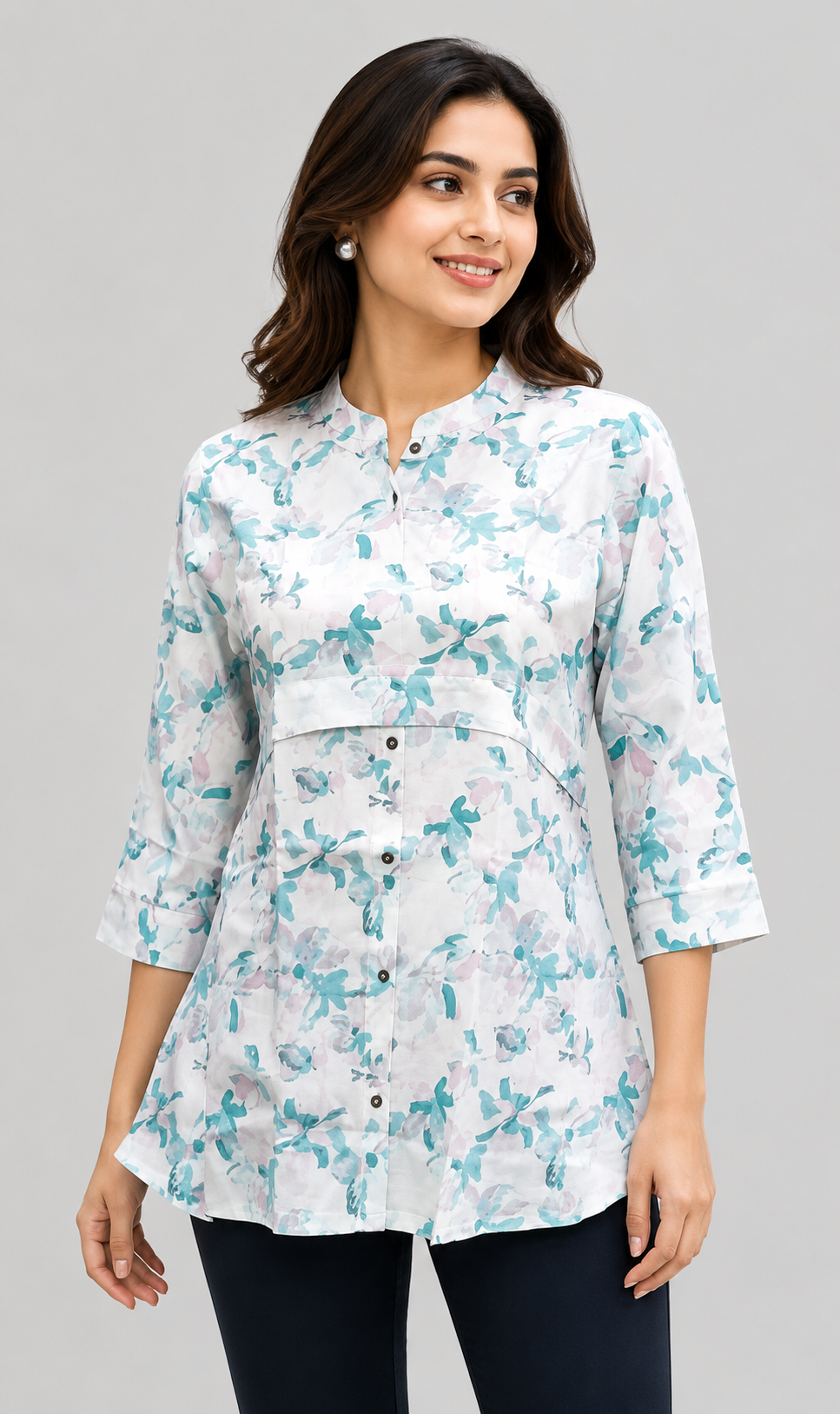 Chand tunic in Green
