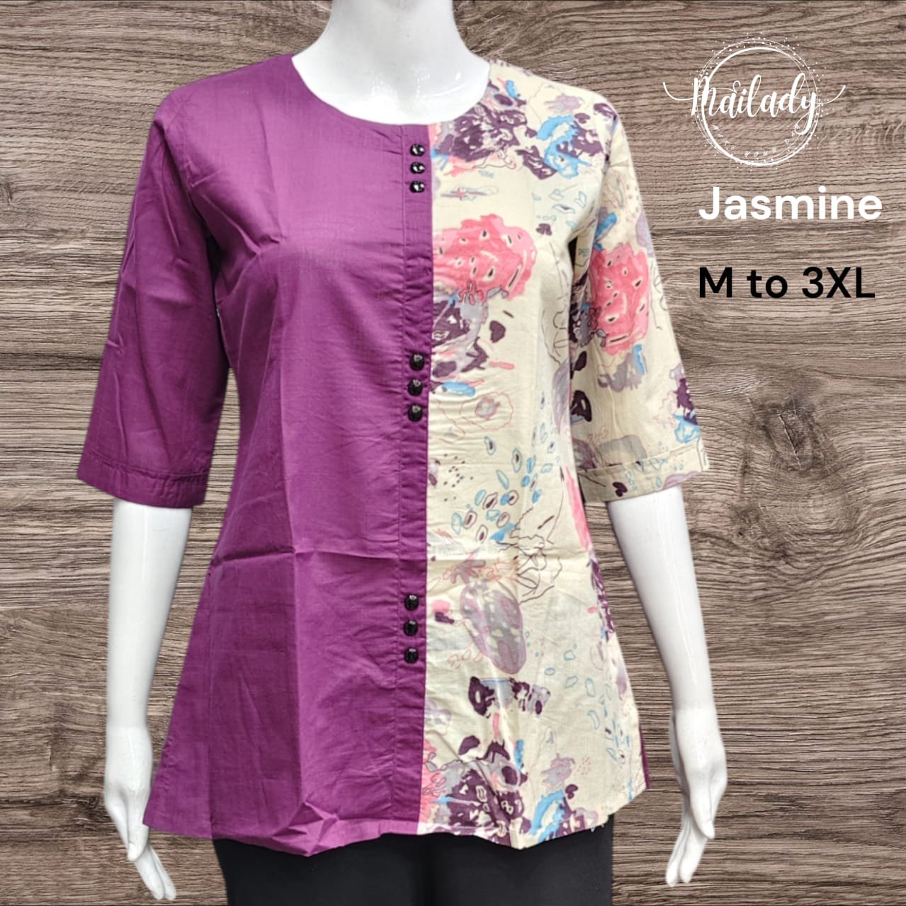Jasmine tunic in jambli
