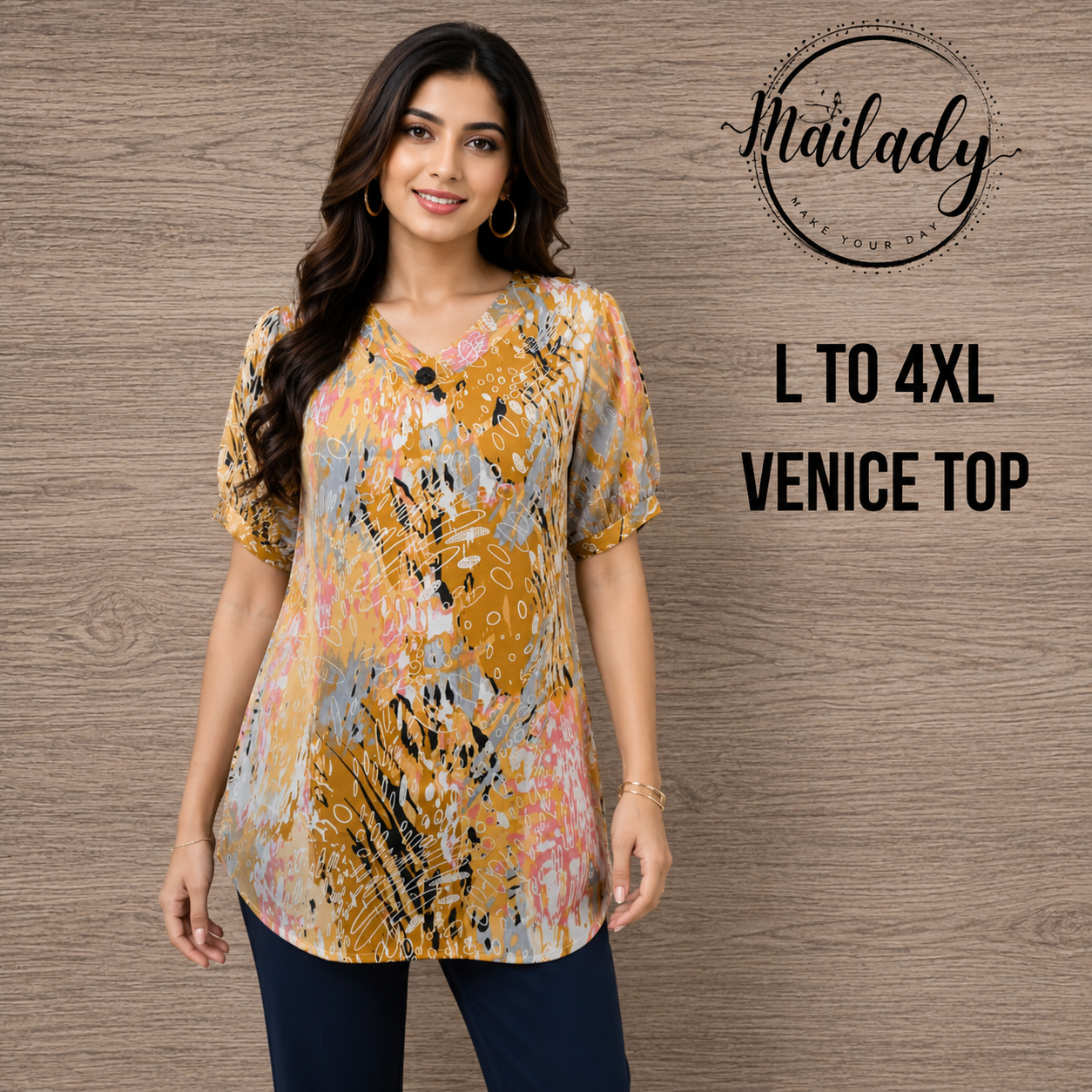 Venice top in Yellow