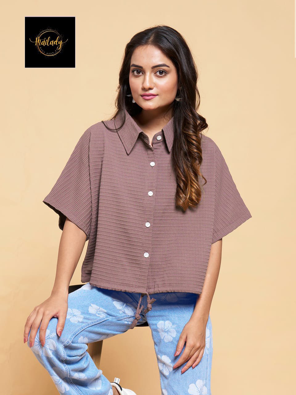 Coach top in Light brown