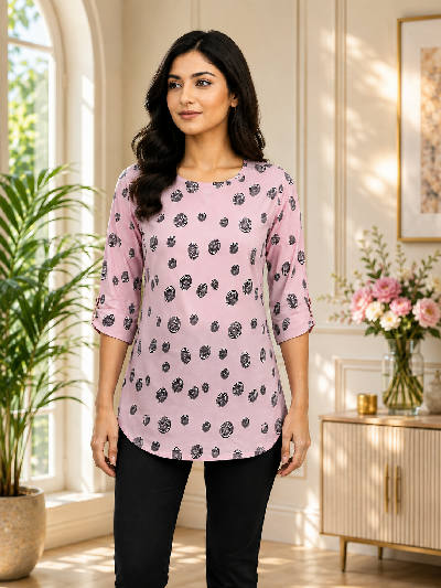 Jacky print tunic