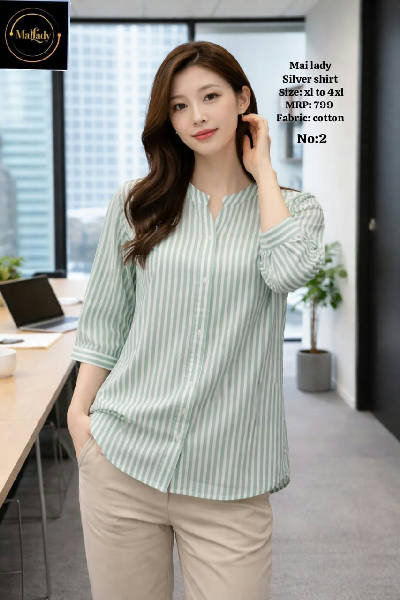 Silver shirt